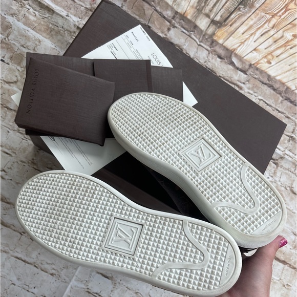 Louis Vuitton Frontrow Front Row Sneaker size 37  7 Full set - Picture 2 of 10